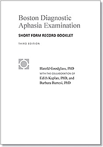 BDAE-3 Short Form Record Booklets (25)